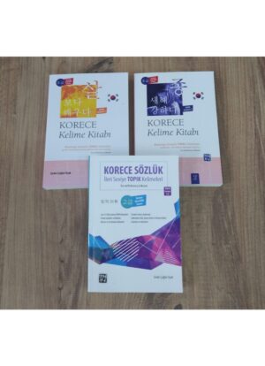 Kutlu Yayınevi Korece Seti - Ender Çağlar Uçak (3 Kitap)